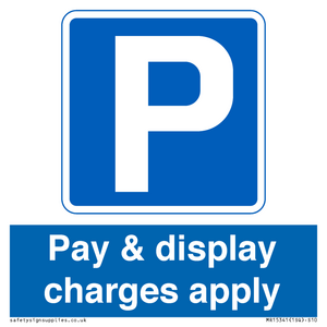 Pay & display charges apply